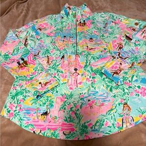 Lilly Pulitzer Let’s Get Together Skipper Pullover Medium